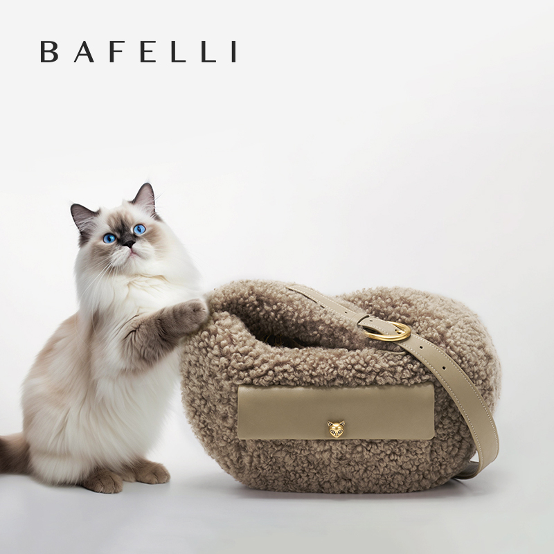 Women Bags Branded - ใหม่Minimalist Luxury Designer Small-Nicheยี่ห้อขนสัตว์แท้Crossbody Semi-Circularกระเป๋าใต้วงแขนพกพาCrescent Casualผู้หญิง