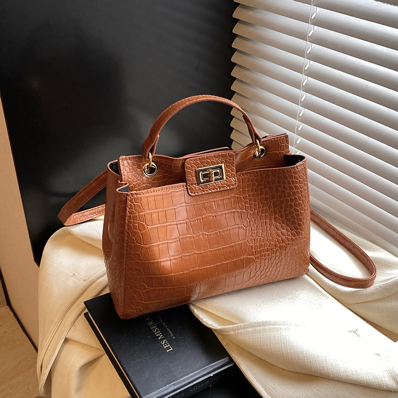 กระเป๋าถือลายหนังจระเข้สำหรับผ - Women Hand Bags For Office บทวิจารณ์และราคา