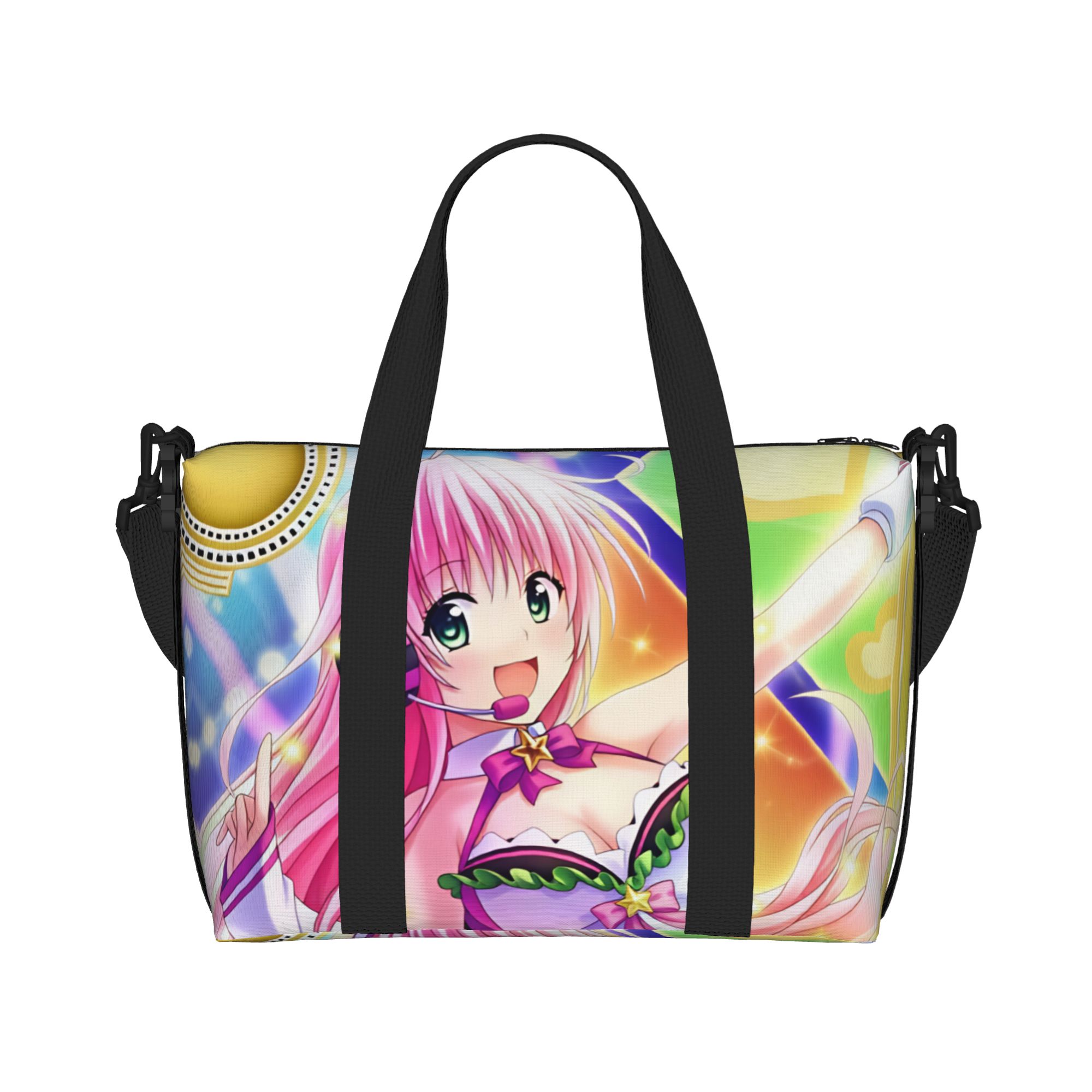 กระเป๋าโท้ทช้อปปิ้งลายอนิเมะ L - Women Bags Ru บทวิจารณ์และราคา