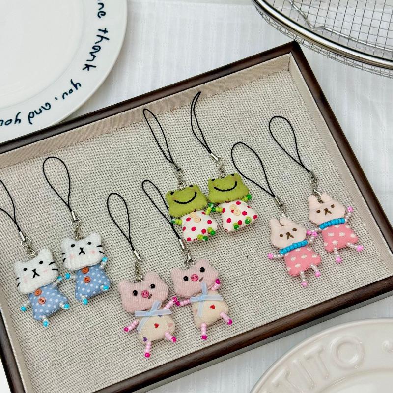 พวงกุญแจจี้รูปกบ หมู แมว น่ารั - Women'S Young Bags บทวิจารณ์และราคา