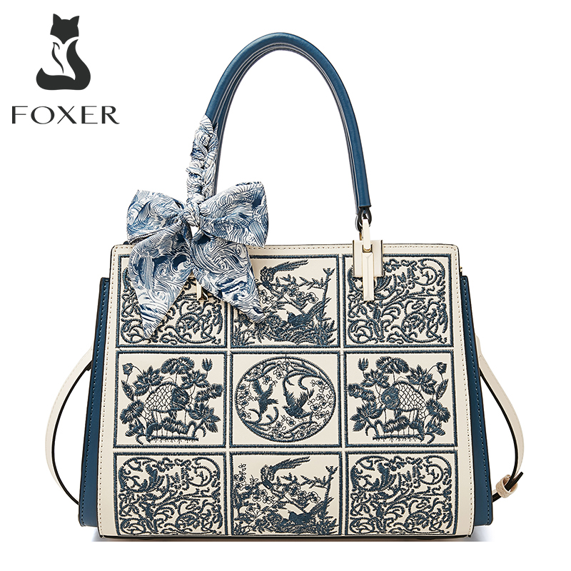 FOXER หนังแยกชิ้น 2026 ใหม่กระ - Women Bags 2026 Trends บทวิจารณ์และราคา