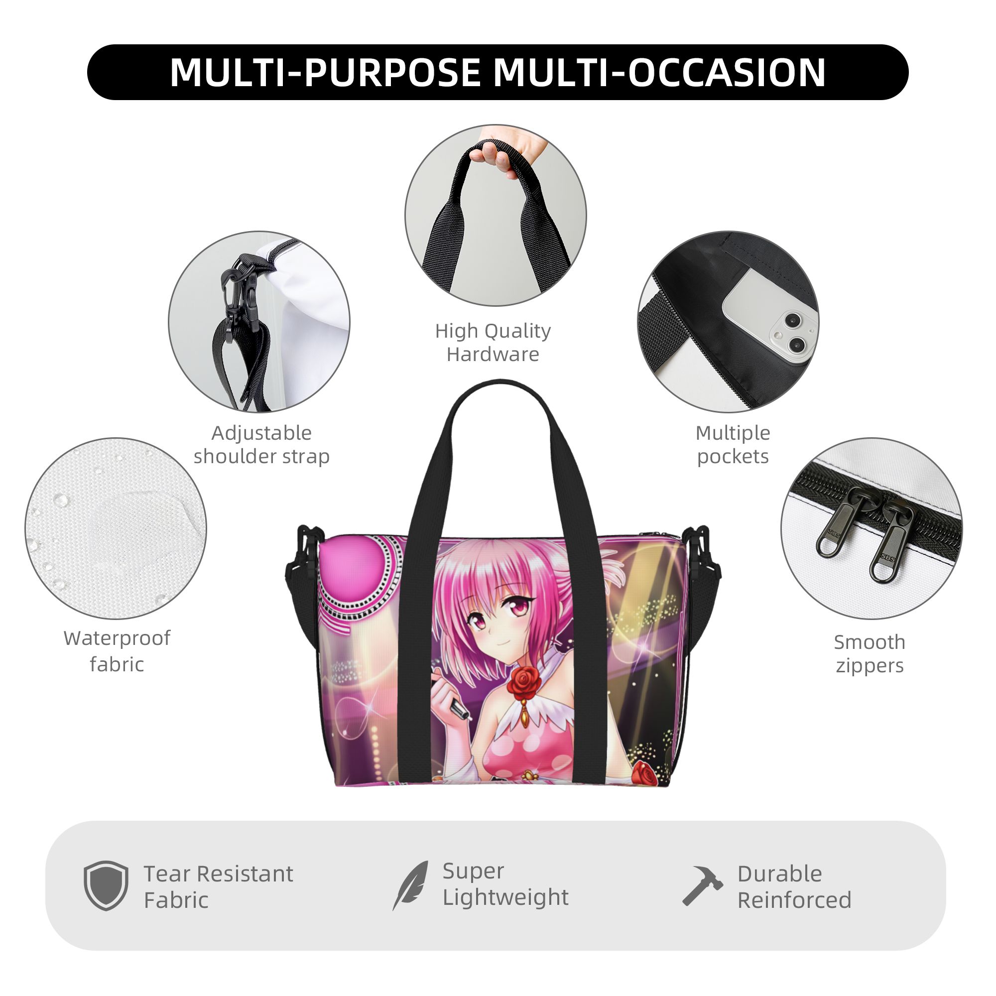 กระเป๋าโท้ทชายหาด Momo Belia D - Women Bags Ru บทวิจารณ์และราคา